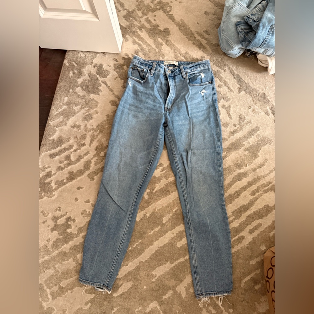 Abercrombie & Fitch Light Blue Denim